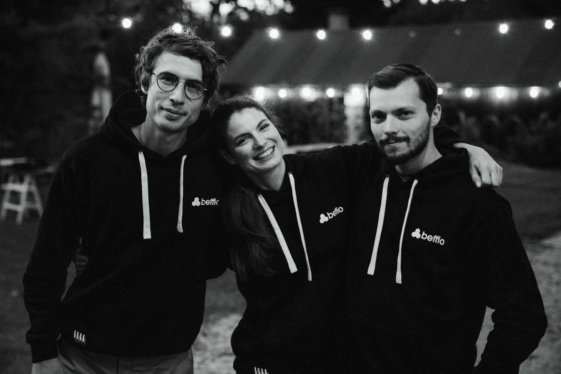 Company retreat — beffio hoodies
