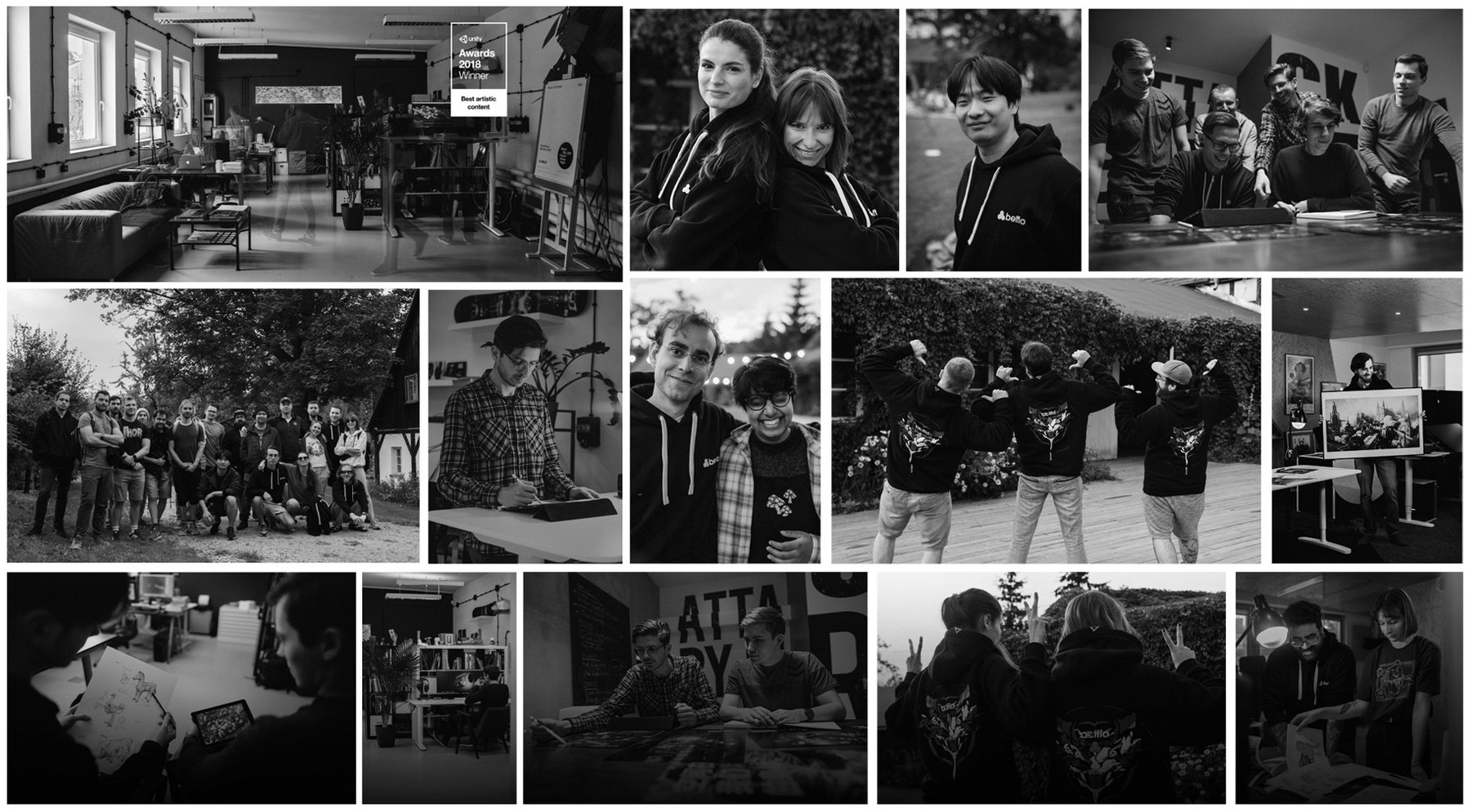 The Beffio crew — studio life in Poznań